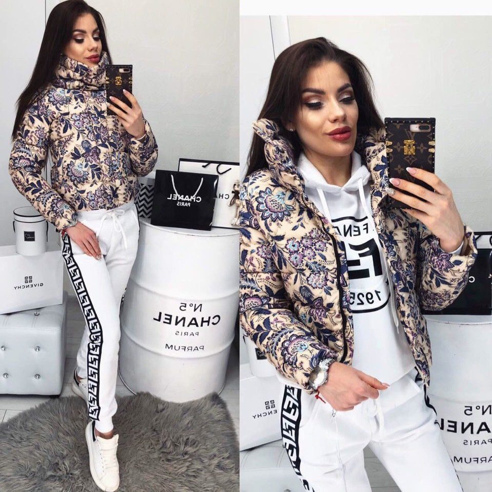 куртка з принтом