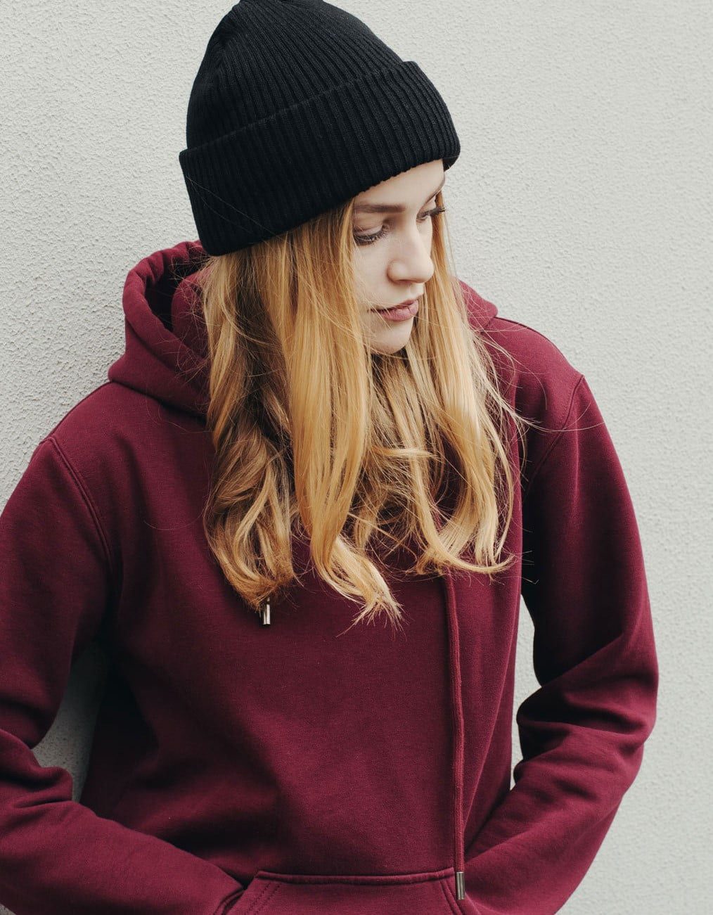 однотонна шапка