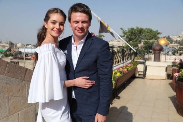 Дмитро Комаров та Олександра Кучеренко