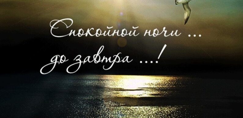 пожелание доброй ночи
